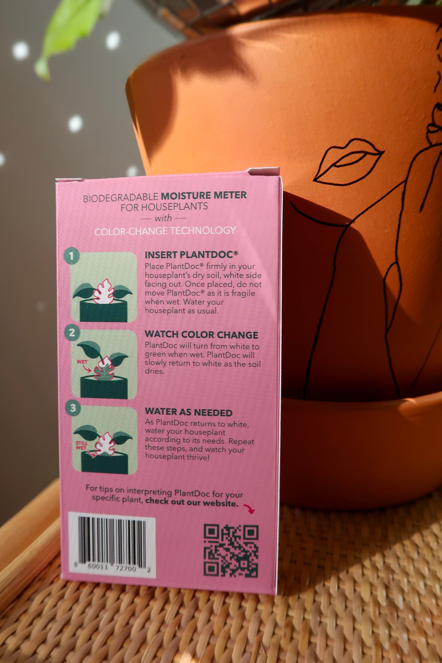 Cacti Color-Change Plant Moisture Meter