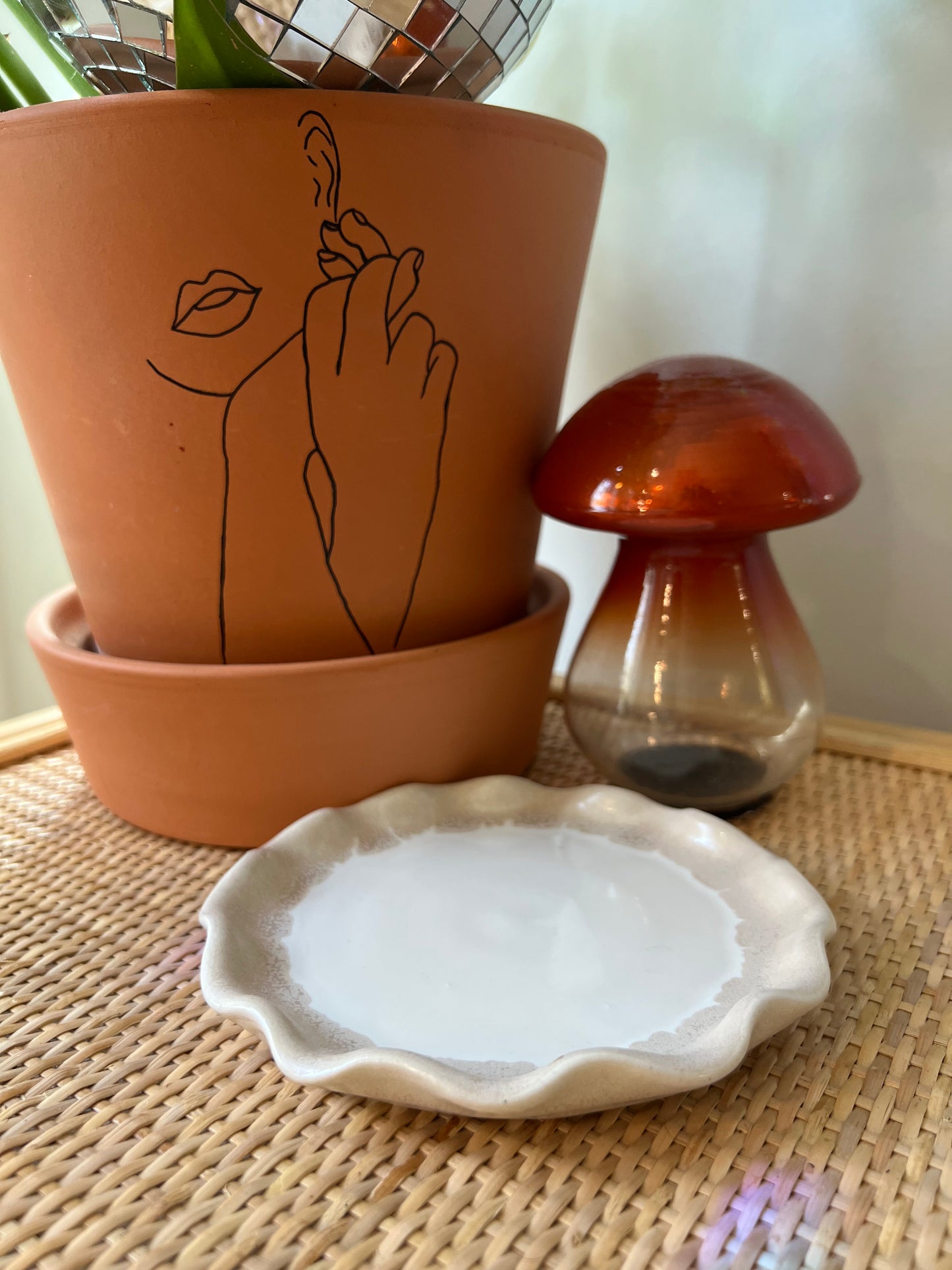 Ceramic Plant Saucers