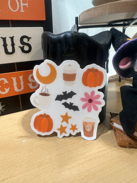 Halloween Cluster Sticker